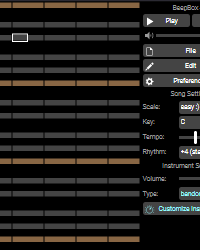 BeepBox Thumbnail - Screenshot of BeepBox